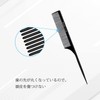Rikomi Men's Hair Comb, Men's Comb, Tail Comb, Ring Comb,