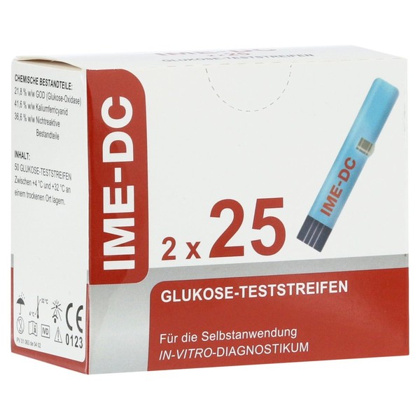 IME DC Blutzuckerteststreifen