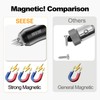 SEESE 2 Pcs Strong Magnetic Screw Ring, 1/4 Inch/ 6.35