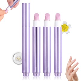 3-in-1 Cuticle Oil Pen,Cuticle Pusher Nail Oil Pen with Ceramic Tip,Dry & Damaged Nails,Nail Cuticle Remover Pen,for Moisturize Strengthen Nails(3PCS)