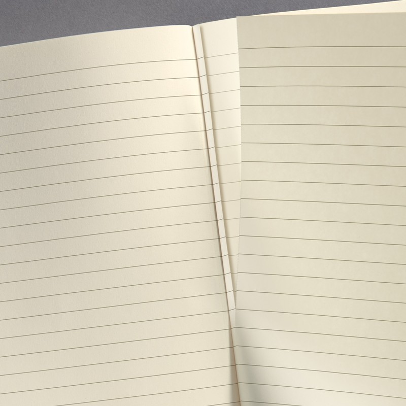 Sigel CONCEPTUM A4 Lined Hardcover Notebook - Black
