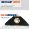 10 x 10Ft Heavy Duty Waterproof Tarps Reinforced Mesh Clear