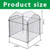 DECOHS 4 Packs Chicken Wire Cloche Plant Protectors from Animals