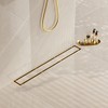 Neodrain 30-Inch Gold Linear Shower Drain, 2-in-1 Flat & Tile