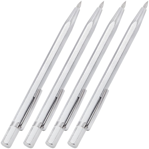 QIMEI-SHOP Tungsten Carbide Tip Scriber Glass Scriber Tool with Clip
