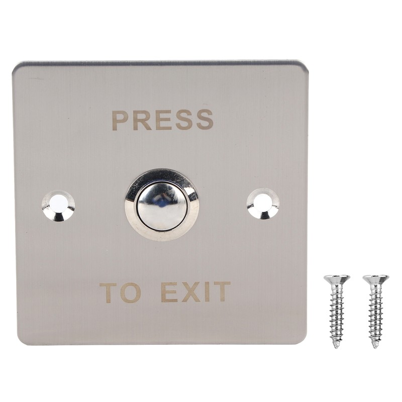 Stainless Steel Door Switch Door Exit Access Push Button Release