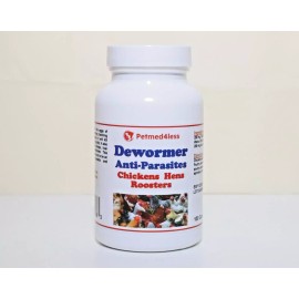 petmed4less Desparasitante  matador de gusanos y sus huevos  de gallos y pollos MADE IN USA