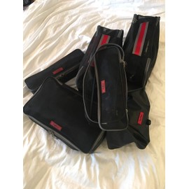 LeanPac® OrgPac 1 Piece Fine Mesh Travel Organiser Packing Cube Black SOrg (Slim) Large