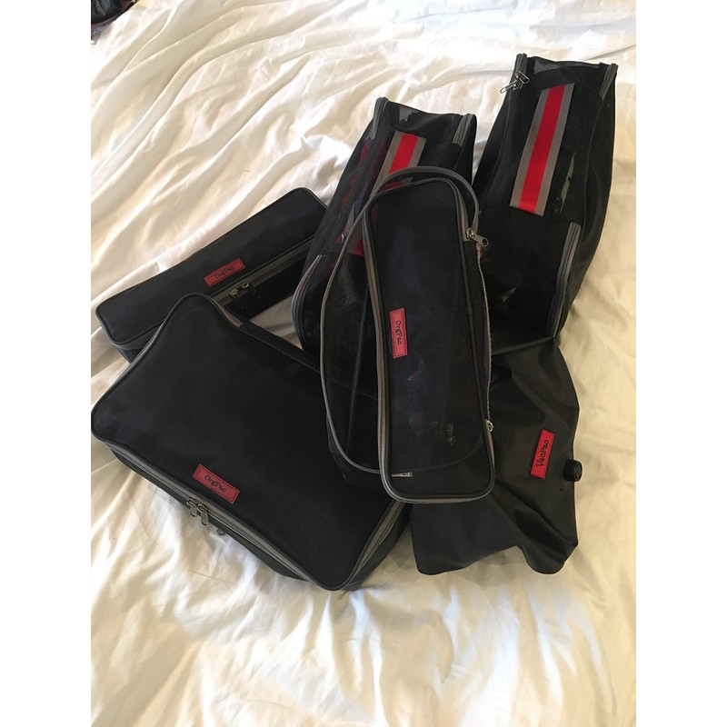 LeanPac® OrgPac 1 Piece Fine Mesh Travel Organiser Packing Cube