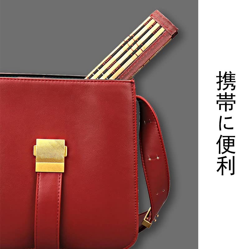 LIKENNY Brush Roll, Bamboo Brush Storage, Portable, Calligraphy, Storage, Pocket,