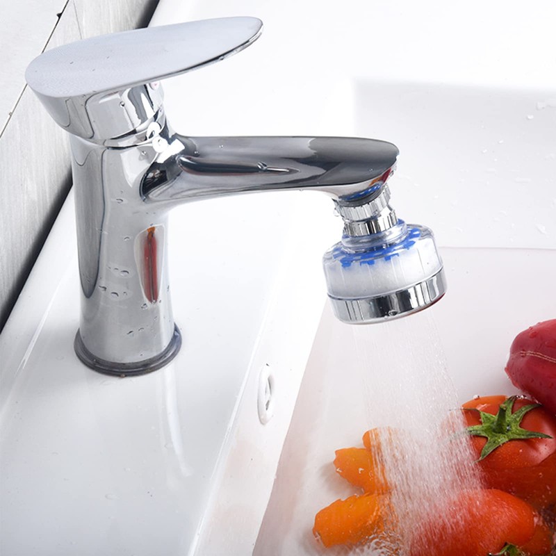 Bahan alamy Water Filter Tap Rotatable Tap Filter with 6
