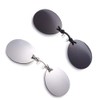 2 Pack Retro Round Clip On Nose glasses Matrix Morpheus