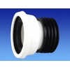 OSMA WC004 Easy-Fit Pan Connector Straight 4" (Standard Four Inch