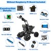 BLONWINER Robot Car Kit, 2 in 1 Smart Robotics Arm