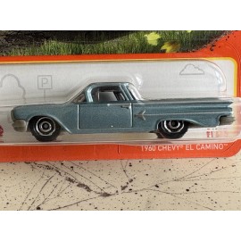 Matchbox 2025 Matchbox 1960 Chevy EL Camino Blue 2/100 Diecast Toy Car New Mattel
