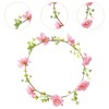 SM SunniMix Floral Headband Flower Crown Handmade Teens Kids Boho