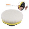HARFINGTON 6pcs Wool Buffing Pads 6 Inch Polishing Pad Polishing