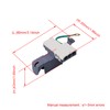 Yibuy WP8318084 Washing Machine Lid Switch Plastic Washer Lid Switch