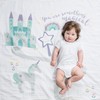 lulujo Baby’s First Year Milestone Blanket and Card Set |