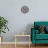 TFA Dostmann Modern Concrete Look Wall Clock 60.3071.10 with Silent