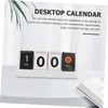Tofficu Motivational Desk Calendar Countdown Calendar Day Date En Desk