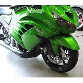 ZCW KAWASAKI ZX14/ZX14R FRONT FENDER TO ZX10R FRONT FENDER CONVERSION BRACKETS