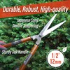 SUIZAN Hedge Shears 22.6" - Professional Japanese Garden Clippers for
