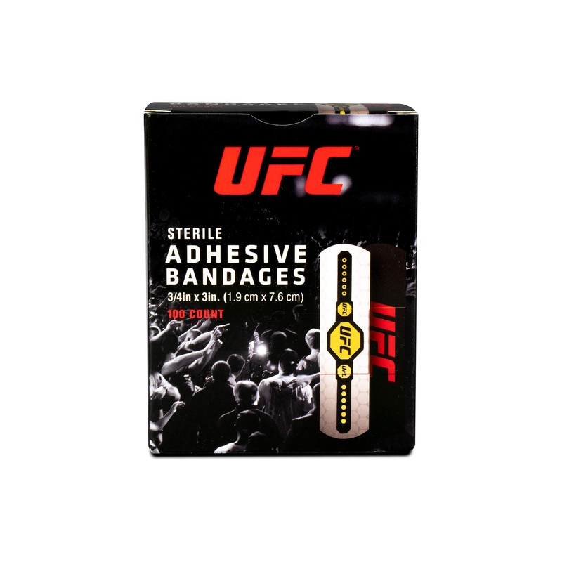Dukal UFC Adhesive Bandage, Assorted Styles, 3/4" x 3", Pack