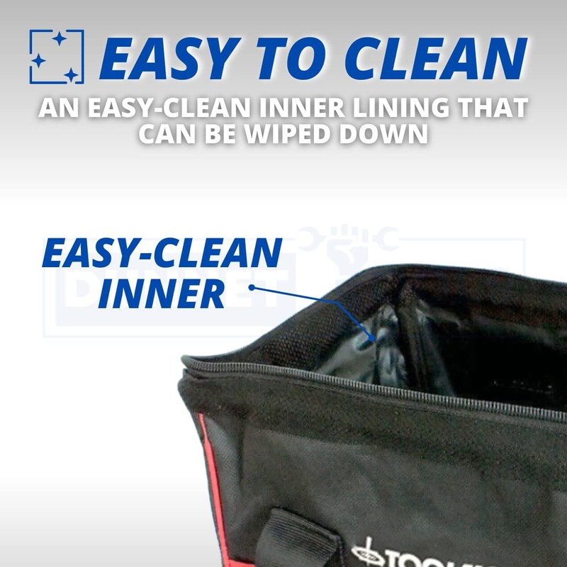 Dunnet Tools 12" Inch Nylon Tool Bag Diy Storage Heavy