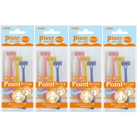 Feather Safety Razor [Bulk Purchase] Feather Piany, Mini T 3 x 4 Packs