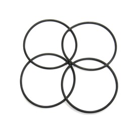 Captain O-Ring – Replacement 3.5” O-Rings for APEC Essence, Ultimate Reverse Osmosis RO Water Filter Housings (4 Pack) (Version B (O-Ring-Set-B))