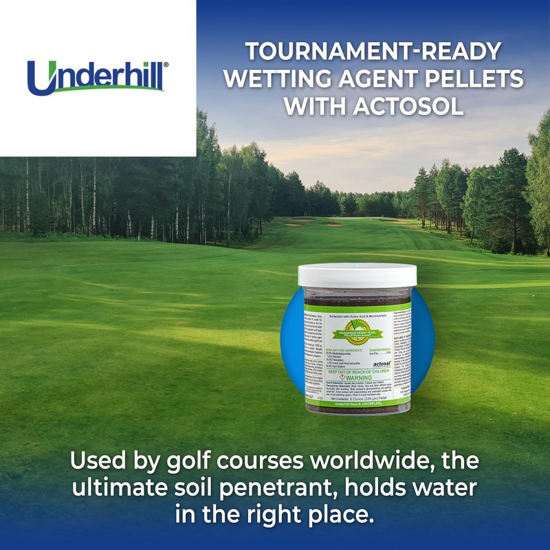 Underhill UHTRPLPEL Tournament-Ready Plus Wetting Agent Pellets Soil Surfactant for