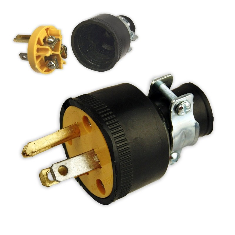 Black Duck Brand Male & Female Extension Cord Replacement Electrical