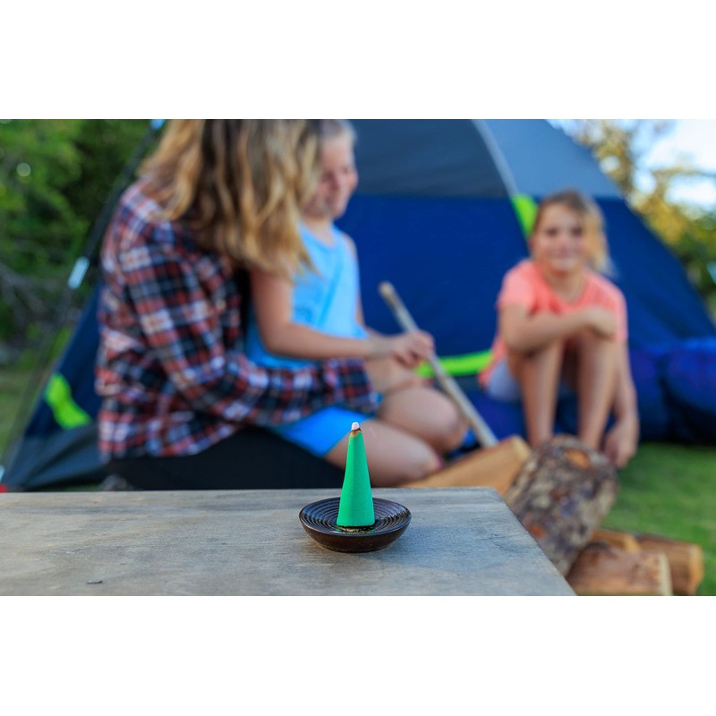 Mosquito Guard 45pcs Mosquito Repellent Incense Cone with 2 Ceramic