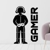 Gamer Children Room Wall Sticker Mural Vinyl Decal Nursery Kids