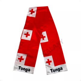 Unbranded Tonga Scarf / Tonga Flag Scarf / Tonga Scarves