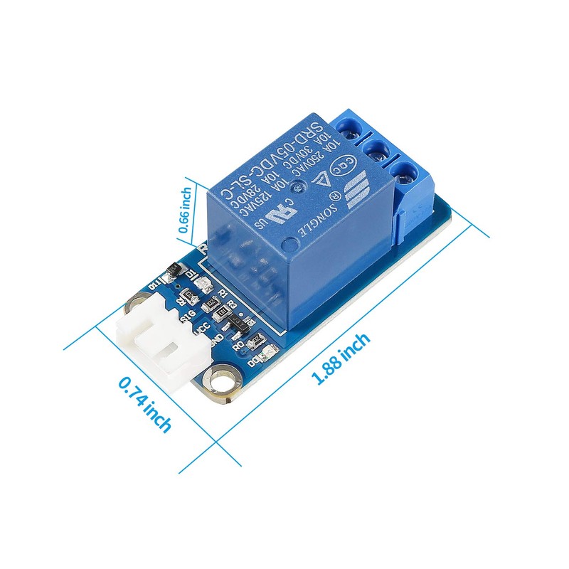 SunFounder Relay Module Compatible with Arduino and Raspberry Pi 5V