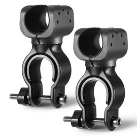 2 Pcs Cane Holder for Walker Wheelchair Walker Universal Walking Stick Holder Accessories Walkers Attachments for Drive Rollator Wheelchairs Electric Scooters