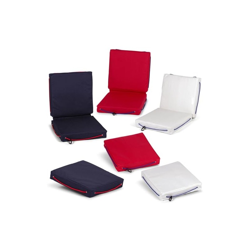 wellenshop Waterproof Floating Seat Cushion Red Size Single Cushion