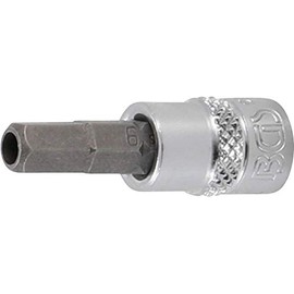 BGS 5156-6 | Bit Socket | 6.3 mm (1/4") Drive | Internal Hexagon Tamperproof 6 mm