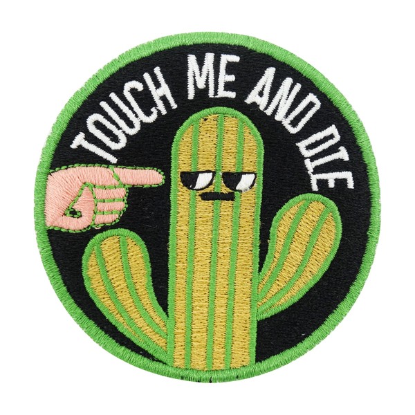 Finally Home Velcro Patch - Touch Me and Die |