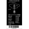 Wera Kraftform Kompakt 400 05057470001 Hand Holder and Bit Set