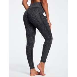 Ewedoos Leggings with Pockets for Women High Waisted Athletic Workout Compression Leggings Tummy Control Yoga Pants Women