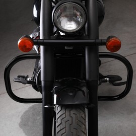 XMT-MOTO 1.25" Engine Guard Highway Crash Bar Fit For Honda '04-'24 VT750 Shadow AERO models '10-'24 VT750 Shadow Phantom models '07-'14 VT750 Shadow Spirit C2 shaft drive Black