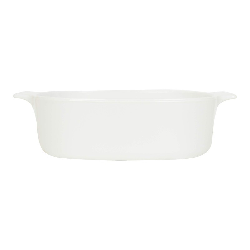 CorningWare A-2-B-JW Just White Pyroceram Casserole Dish
