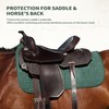 Tackmore All-Purpose Square Quilted Western Saddle Pad Breathable, Shock-Absorbing Saddle