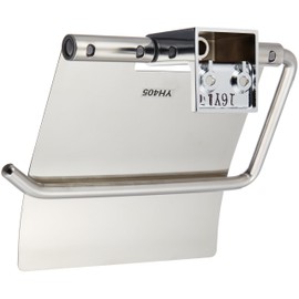 TOTO YH405 Stainless Steel Paper Dispenser, Compatible with Core and Uncored Paper