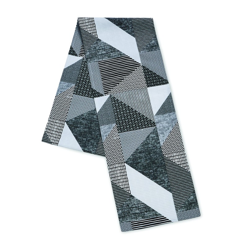 Catherine Lansfield Dining Larsson Geo Cotton 33x220 cm Table Runner