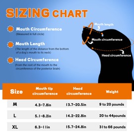 Dog Muzzle for Puppy Medium Large Sized Dog, Drinkable Soft Mesh Muzzle with Adjustable Loop, Breathable Mouth Guard to Prevent Biting Eating Barking Chewing (XXL)