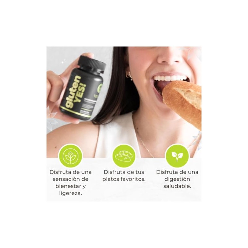 Suplemento Digestivo Natural con Enzimas, Probióticos y Jengibre | 30
